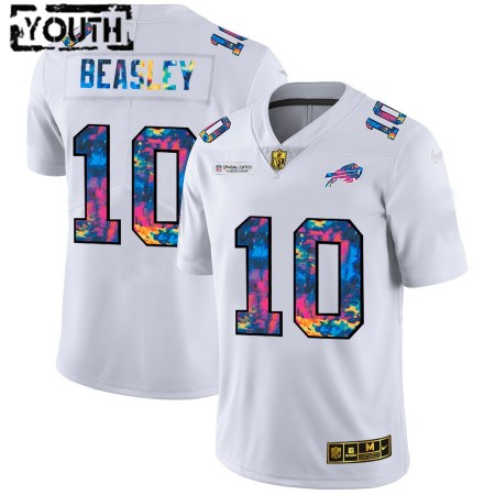 Buffalo Bills Tröjor Cole Beasley 10 Nike 2020 Flerfärgad Vit - Barn Buffalo Bills Tröjor Cole Beasley 10 Nike 2020 Flerfärgad Vit - Barn